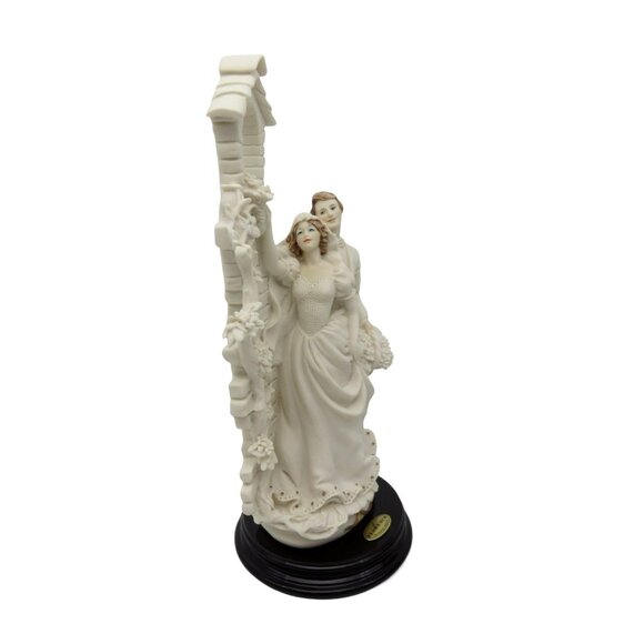 Florence GIUSEPPE ARMANI Wedding Figurine 0201F Love In Bloom 1992 Italy Vintage - Picture 4 of 12